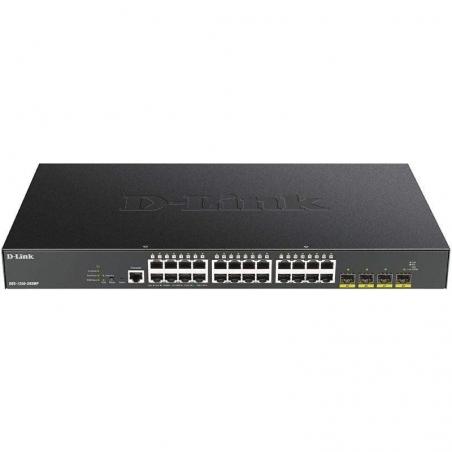 Switch D-Link Smart DGS-1250-28XMP 24 Puertos/ RJ-45 10/100/1000 PoE/ SFP