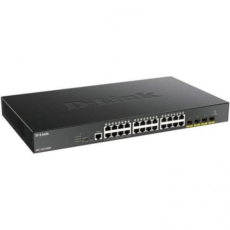 Switch D-Link Smart DGS-1250-28XMP 24 Puertos/ RJ-45 10/100/1000 PoE/ SFP