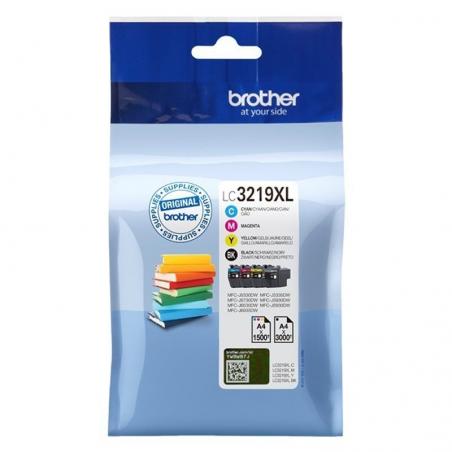 Cartucho de Tinta Original Brother LC-3219XL Alta Capacidad Multipack/ Cian/ Magenta/ Amarillo/ Negro - Imagen 1