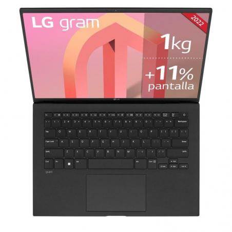 Portátil LG Gram 14Z90Q-G.AD78B Intel Core i7-1260P/ 32GB/ 1TB SSD/ 14'/ Win11