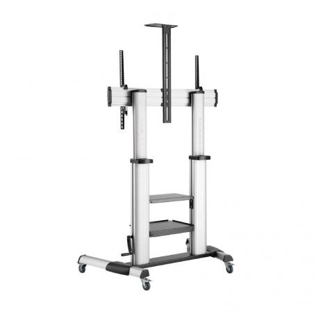 Soporte de Pie Inclinable con Ruedas Aisens FT100TE-125 para TV 60-100'/ hasta 100kg