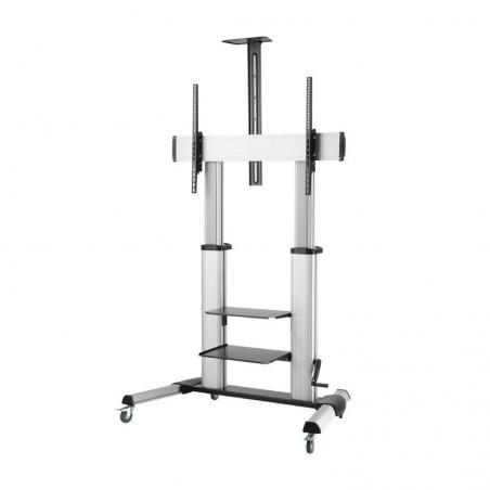 Soporte de Pie Inclinable con Ruedas Aisens FT100TE-125 para TV 60-100'/ hasta 100kg