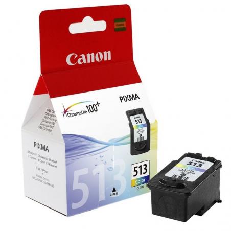Cartucho de Tinta Original Canon CL-513 Alta Capacidad/ Tricolor - Imagen 1