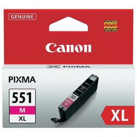 Cartucho de Tinta Original Canon CLI-551M XL Alta Capacidad/ Magenta - Imagen 1