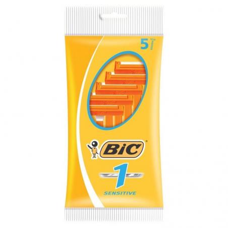 Cuchilla de Afeitar Bic 1 Sensitive/ 5 uds - Imagen 1