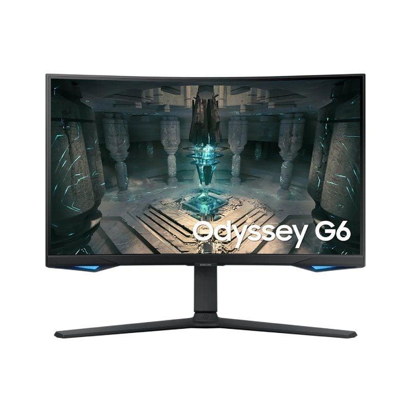 Monitor Inteligente Gaming Curvo Samsung Odyssey G6 S27BG650EU 27'/ QHD/ 1ms/ 240Hz/ VA/ Multimedia/ Negro