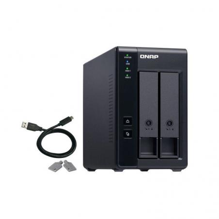 DAS QNAP TR-002/ 2 Bahías 3.5'- 2.5'/ Formato Torre - Imagen 2