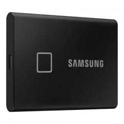 Disco Externo SSD Samsung Portable T7 Touch 500GB/ USB 3.2/ Negro - Imagen 1