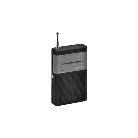 Radio Portátil Sunstech RPS42BLISBK/ Negra - Imagen 2