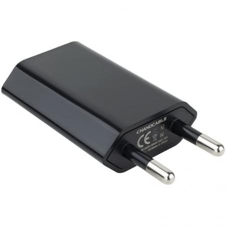 Cargador de Pared Nanocable 10.10.2002/ 1xUSB/ 1A - Imagen 1